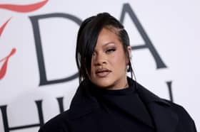 Rihanna attends the 2025 CFDA Awards at The American Museum of Natural History