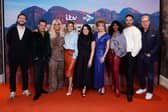 I'm A Celebrity Get Me Out Of Here South Africa: (left to right) Seann Walsh, Craig Charles,  Gemma Collins, Ashley Roberts, Scarlett Moffatt, Beverley Callard, Sinitta, Adam Thomas and Harry Redknapp