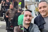 Hollywood hardman Tom Hardy was spotted filming Guy Ritchie gangster series,  MobLand