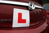 The learner was arrested during his driving test on suspicion of drug-driving