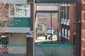 South Yorkshire Police has arrested a 56-year-old man on suspicion of making threats to kill over reports of a "suspicious device" inside a property at the Lansdowne Estate, off Washington Road.