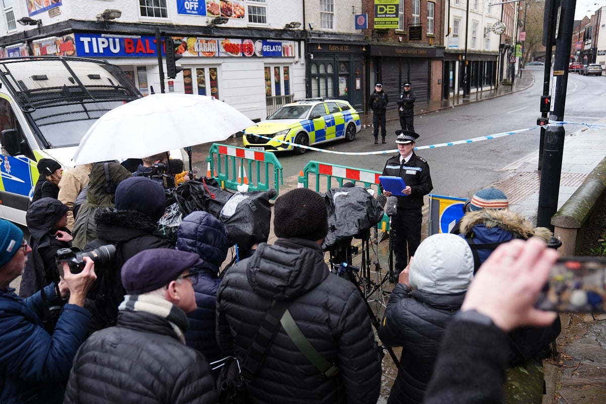 Derby: Man held on suspicion of attempted murder after car hit pedestrians