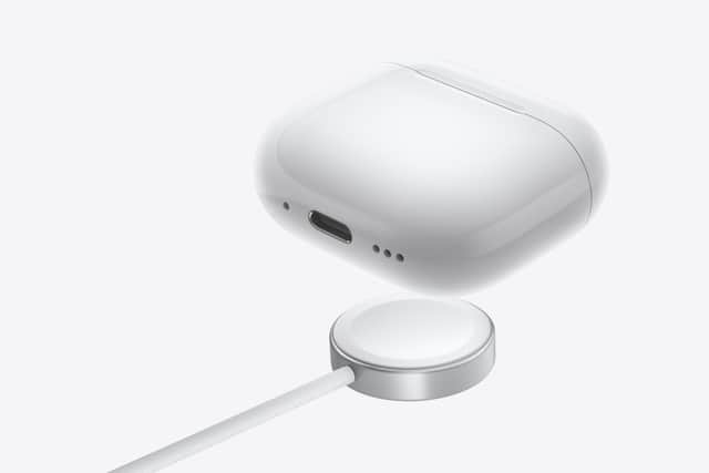 The latest AirPods have a USB-C port and wireless charging