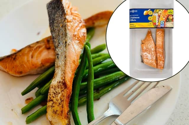 Aldi is recalling salmon fillets sold by the budget supermarket, warning customers they are ‘unsafe to eat’