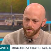 Morrisons manager Sean Egan who was sacked for tackling a shoplifter, has been branded a ‘hero’