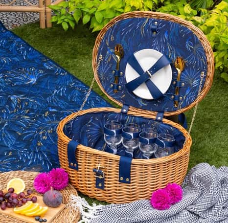 Sara Miller London Anniversary Picnic Hamper