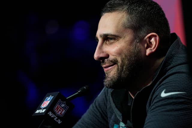 Eagles head coach Nick Sirianni