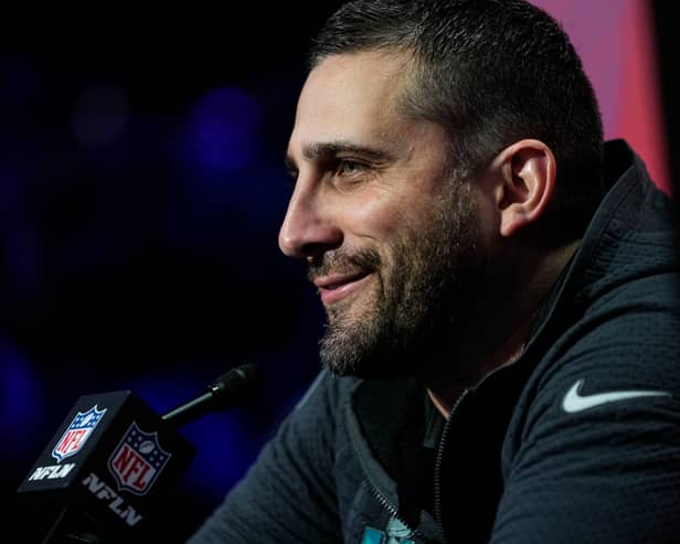 Eagles head coach Nick Sirianni