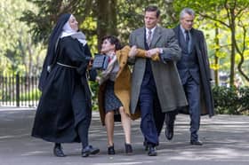 Game of Thrones star Conleth Hill has been spotted on the set of the new series of Peaky Blinders as filming got underway in Birmingham