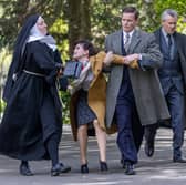 Game of Thrones star Conleth Hill has been spotted on the set of the new series of Peaky Blinders as filming got underway in Birmingham