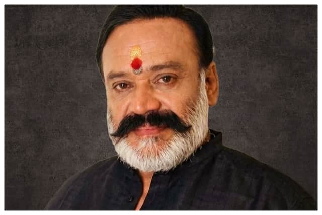 Actor Santhosh K Nayar dies at 65 following a road accident, how is his wife Shubhashree doing? Photo: Suressh Gopi/Facebook