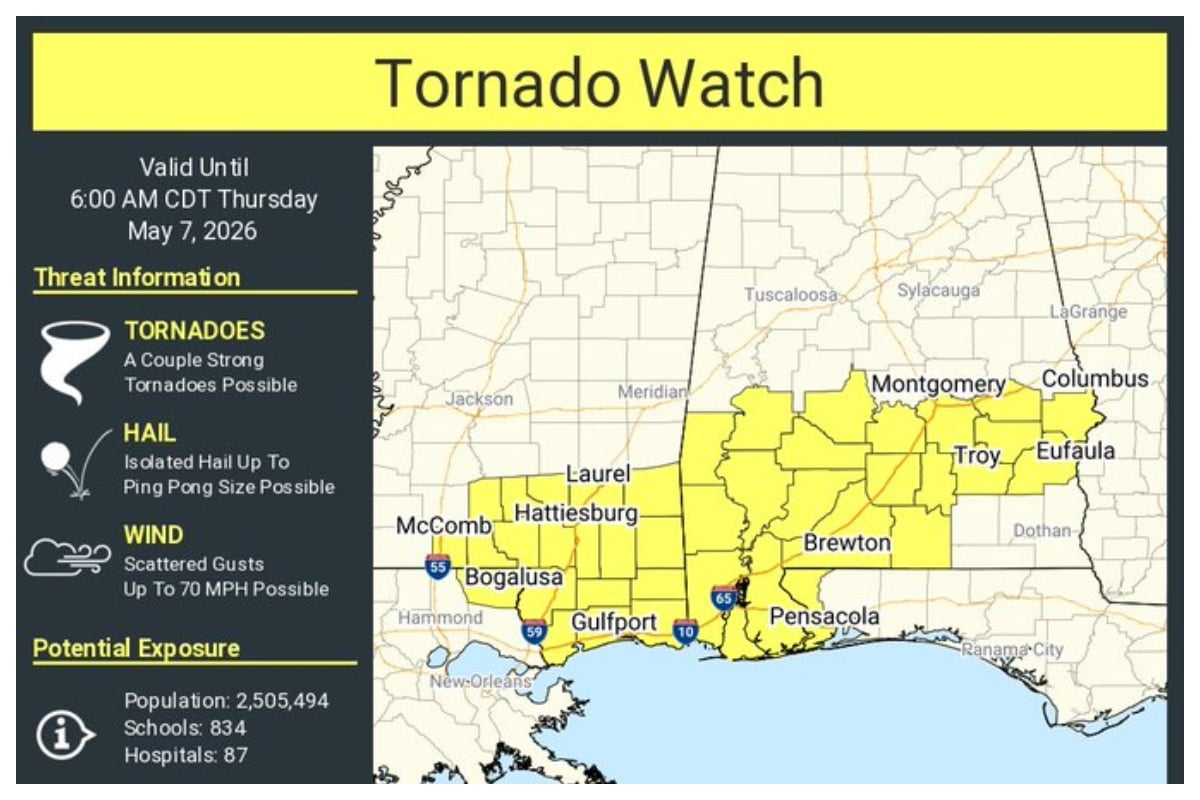 Mississippi Tornadoes: Damage caused, is a warning still in place
