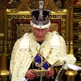 What time is the King’s Speech, what is it expected to include, will Sir Keir Starmer resign? King Charles III, wearing the Imperial State Crown and the Robe of State, reads the King's Speech from the The Sovereign's Throne in the House of Lords chamber, during the State Opening of Parliament, at the Houses of Parliament, on July 17, 2024 in London, England. King Charles III delivers the King's Speech setting out the new Labour government's policies and proposed legislation for the coming parliamentary session. (Photo by Henry Nicholls  - WPA Pool/Getty Images)
