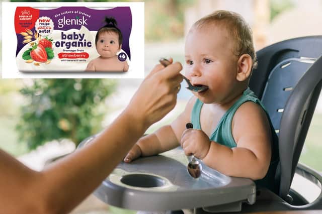 Glenisk is recalling several Organic Baby Fromage Frais products due to the "possible presence of mould"