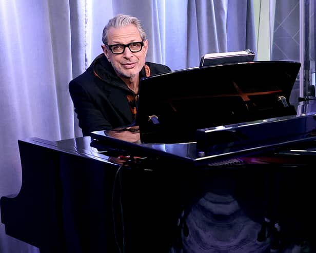 American actor and musician Jeff Goldblum will play London’s Royal Albert Hall at the end of the month on the Mildred Snitzer Orchestra’s first-ever UK tour/