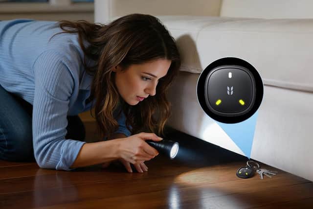 Lose your keys? The tracker tag will help you go straight to them