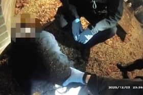 Police bodycam footage during the handcuffing of student Henry Nowak as he lay dying after being stabbed by killer Vickrum Digwa