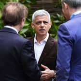 Mayor of London Sir Sadiq Khan during press day at the RHS Chelsea Flower Show 2026