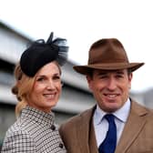 Peter Phillips and Harriet Sperling at the 2026 Cheltenham Festival at Cheltenham Racecourse