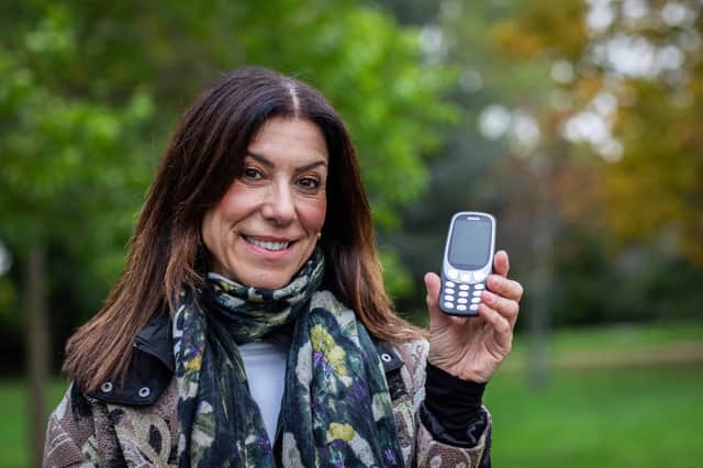 Janine Kay, from Timperley, Cheshire, says she cured her smartphone burnout addiction by switching to a "burner phone" - a Nokia brick.