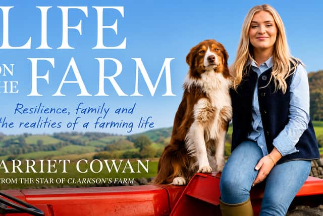 Clarkson's Farm favourite Harriet Cowan has announced her first book, Life on the Farm, and fans can pre-order the audiobook for free through an Audible trial available to Amazon Prime members