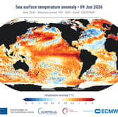 The El Nino dubbed “super” and “Godzilla” expected to reach, or exceed previous record set in 1997
