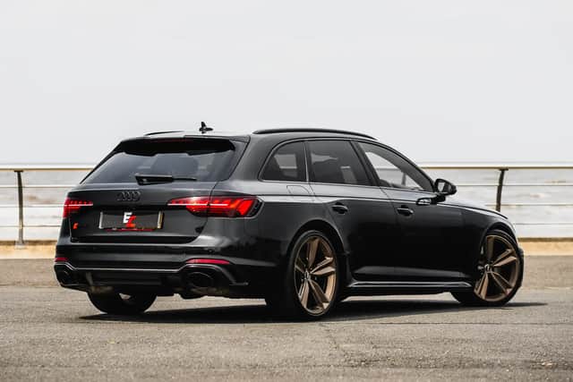 The Audi RS4 can get from 0-60 in just 4.1 seconds