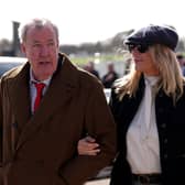 Jeremy Clarkson and Lisa Hogan on day four of the 2026 Cheltenham Festival at Cheltenham Racecourse