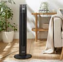 The Dimplex DXACF Tower Fan offers quiet cooling with oscillation, remote control and multiple airflow settings