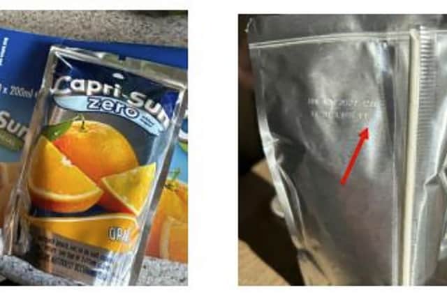 Capri-Sun has recalled selected orange 10-pack multipacks after some were incorrectly labelled as containing no sugar.