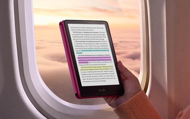 With the Kindle Colorsoft Signature Edition, book covers look vibrant and highlighted passages appear in different colours too.