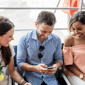 With a Holafly eSim, overseas travellers can keep their normal number and WhatsApp account, while the eSIM provides mobile data on their holidays