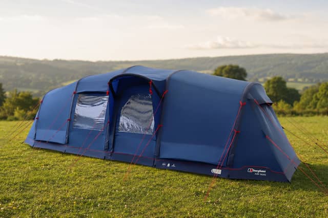 The Berghaus Air 600 Nightfall Tent sleeps six and is reduced to £448.97 for GO Outdoors members