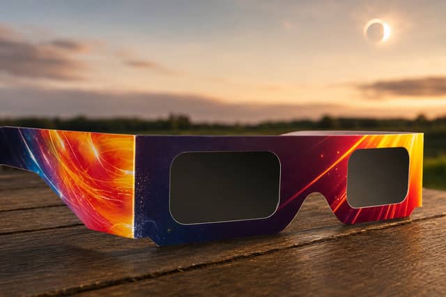 The 12-pack of Galaxium solar eclipse glasses costs £7.95 ahead of the August 12 event