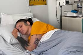 Katherine Hopkins says she became seriously ill after swimming at Hove Lawns during the May heatwave.