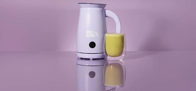 The Bird & Blend Matcha Latte Magic Whisk is designed to make preparing smooth, creamy matcha lattes at home easier.