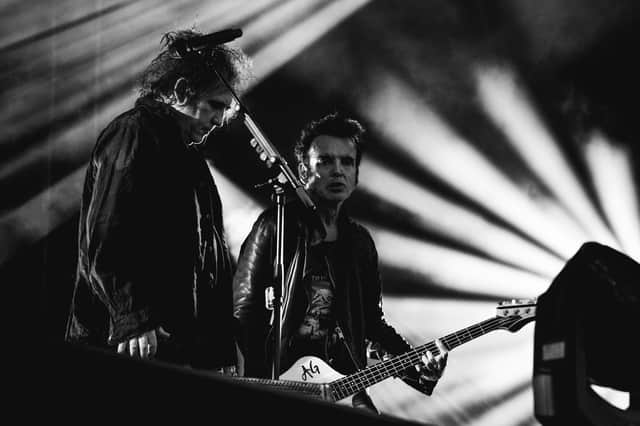 Robert Smith (left) and Simon Gallup (right) were in exceptional form at Wythenshawe Park as The Cure showcased what makes them one of the greatest live bands ever produced in the UK.