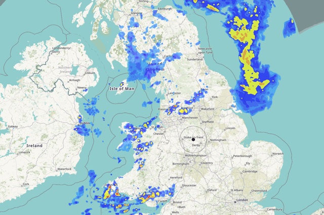 Rainfall radar apps like Rain Alarm are brilliant for quickly seeing where the rain is falling in the UK