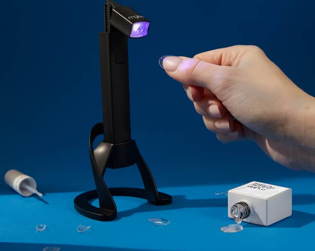 The compact Mylee Fix 'N' Flash LED Torch is designed for gel tip application and travel.
