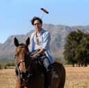 Alex Hassell as Rupert Campbell-Black in a first-look image released for Rivals, which returns on November 11