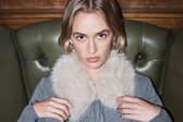 M&S Faux Fur Collar Button Front Cardigan