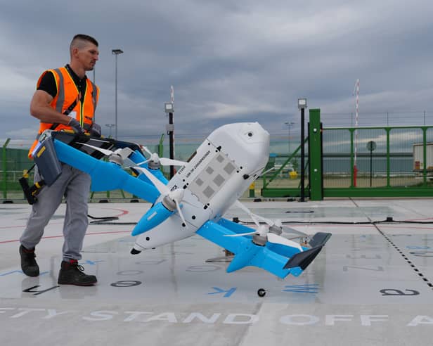 Amazon’s MK30 drones could soon deliver packages across the whole of Darlington.