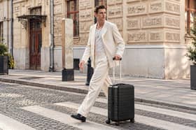 The 55x40x20cm black cabin suitcase is currently £25.49 in a limited-time Amazon deal.