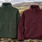 Ayacucho’s cosy Tenby Half Zip and Texel Full Zip fleeces combine warmth and comfort with an outdoorsy look that works just as well for everyday wear.