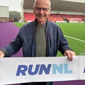90-year-old runner Ian Winship, who completed a 10-kilometre race in just over an hour