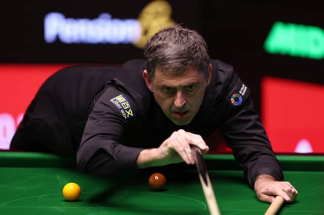 Ronnie O'Sullivan is returning to the baize this Christmas