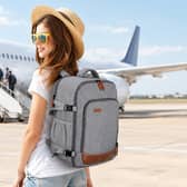 The ZOMFELT 24L backpack is designed around Ryanair's 40x30x20cm cabin dimensions 
