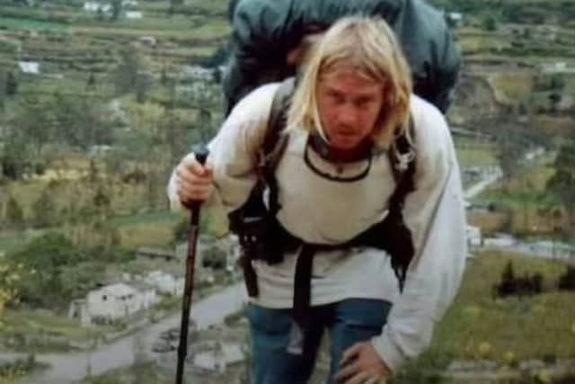 Karl Bushby set off in 1998