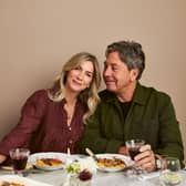 Television cooking couple John Torode and wife Lisa Faulkner