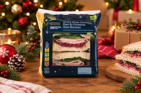 Aldi’s new Specially Selected Honey Roast Gammon, Ham & Christmas Slaw Bloomer is one of the new additions to its festive sandwich range for 2026.